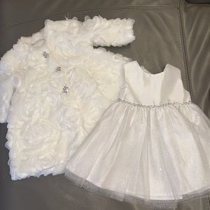 Winter wonderland blueberi boulevard dress and coat set